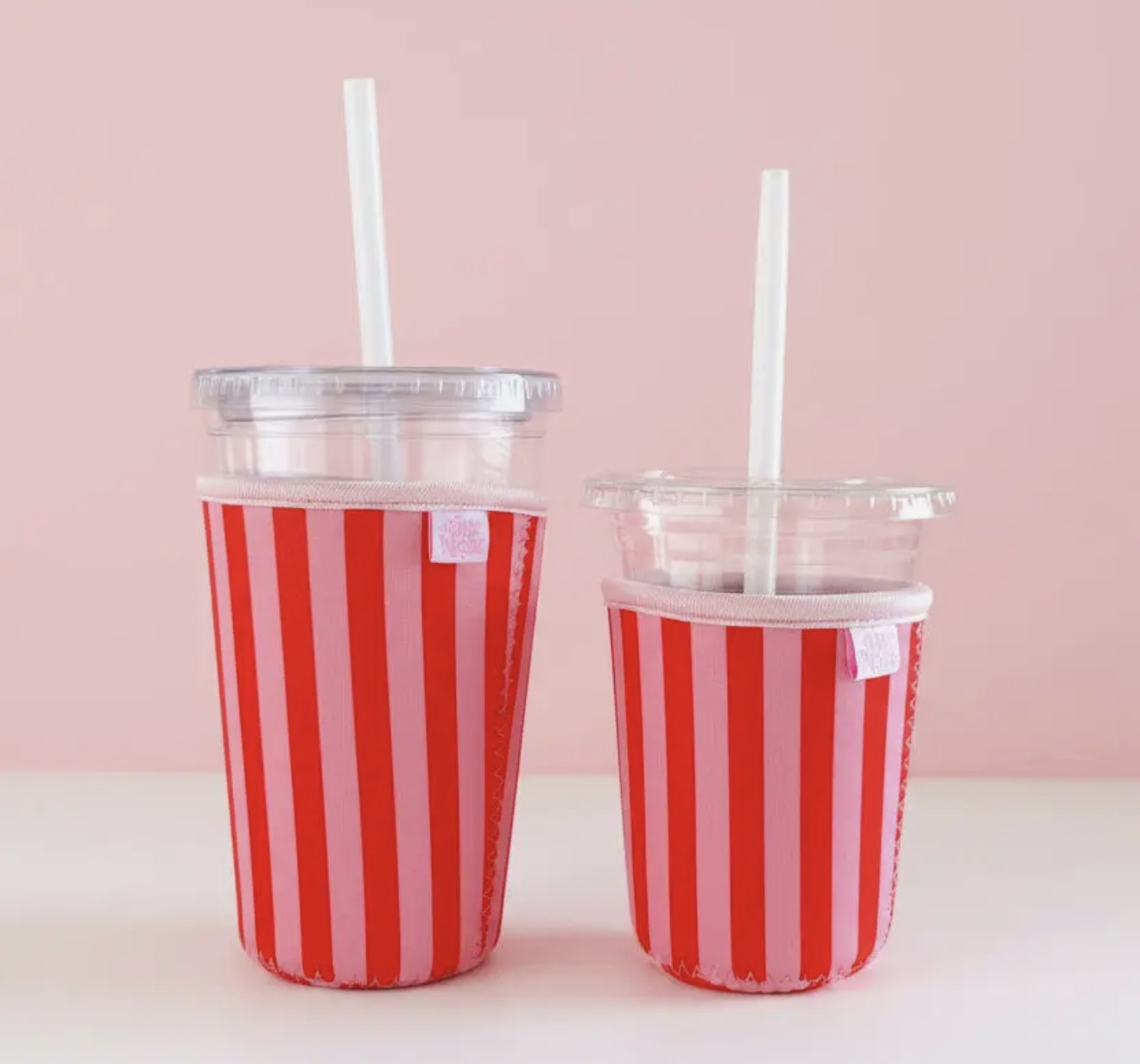 Pink stripe cozy