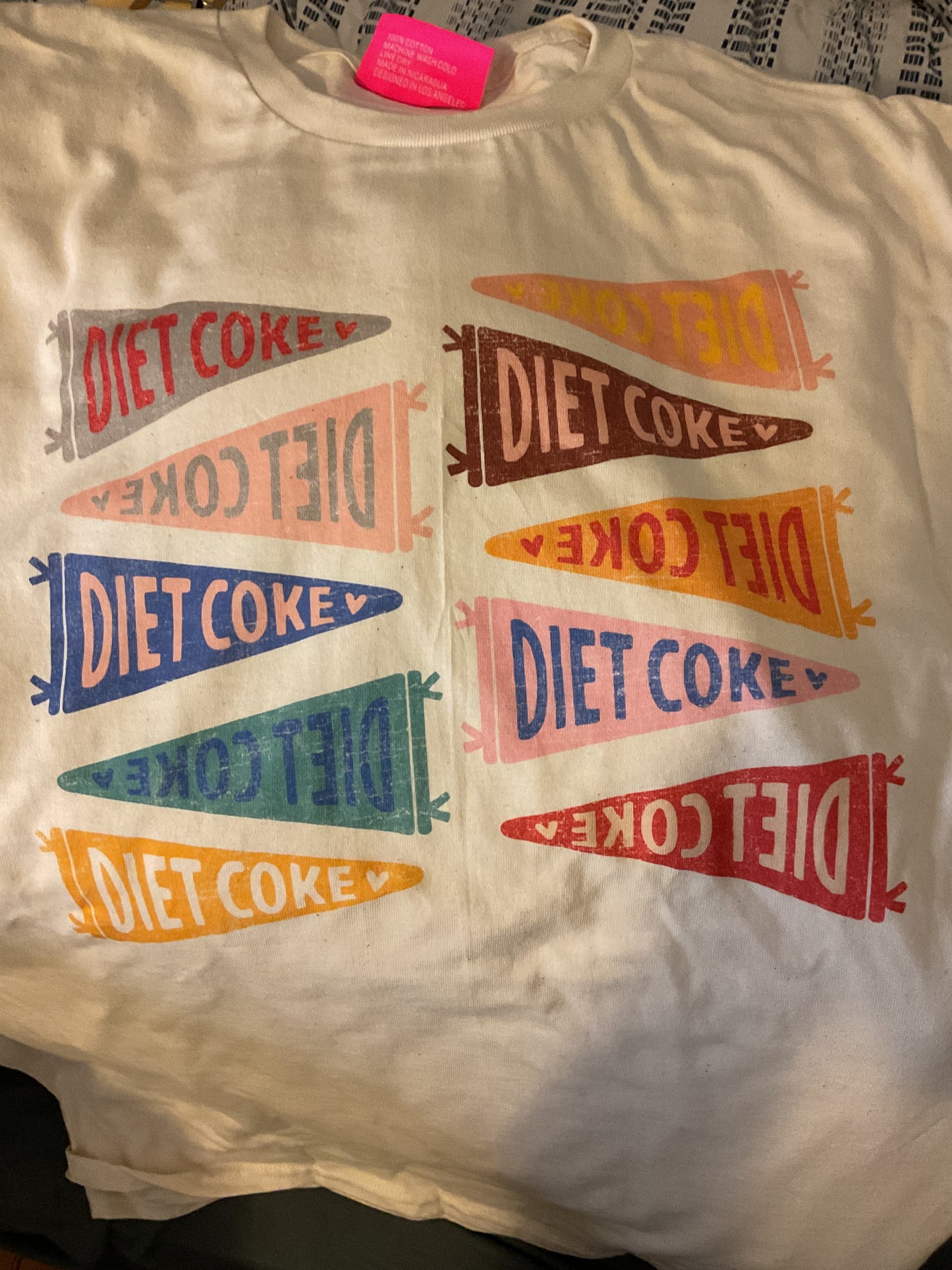 diet coke graphic tee