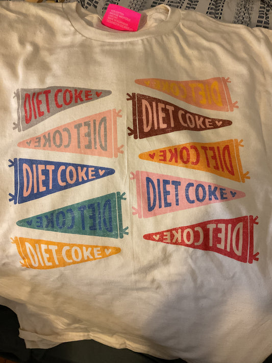 diet coke graphic tee