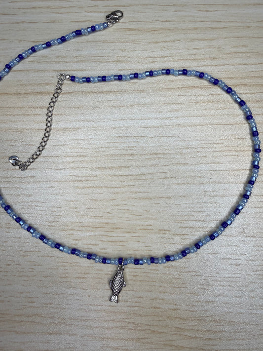 Handmade necklace *fish*