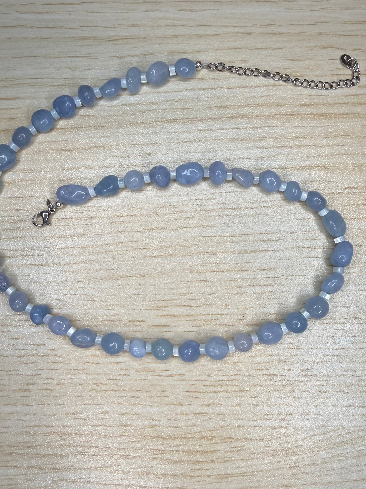 Handmade necklace *aquamarine*